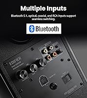 Vista 6 de Altavoces de estantería Edifier R2000DB Active Negro (Piano Black)