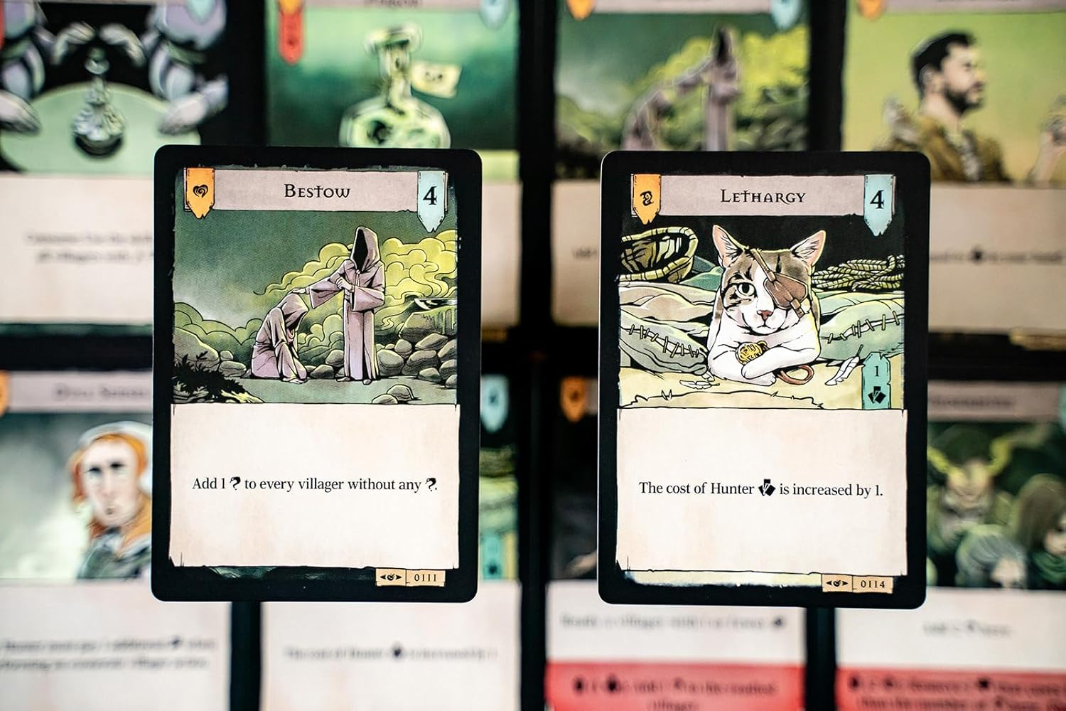 Capstone Games Pagan: Fate of Roanoke - Trials of Old Expansion Pack, Dueling Witch & Hunter Asymmetrical Deduction Card Game Filled with Intrigue & Mystery, 2 Players, 60 Mins