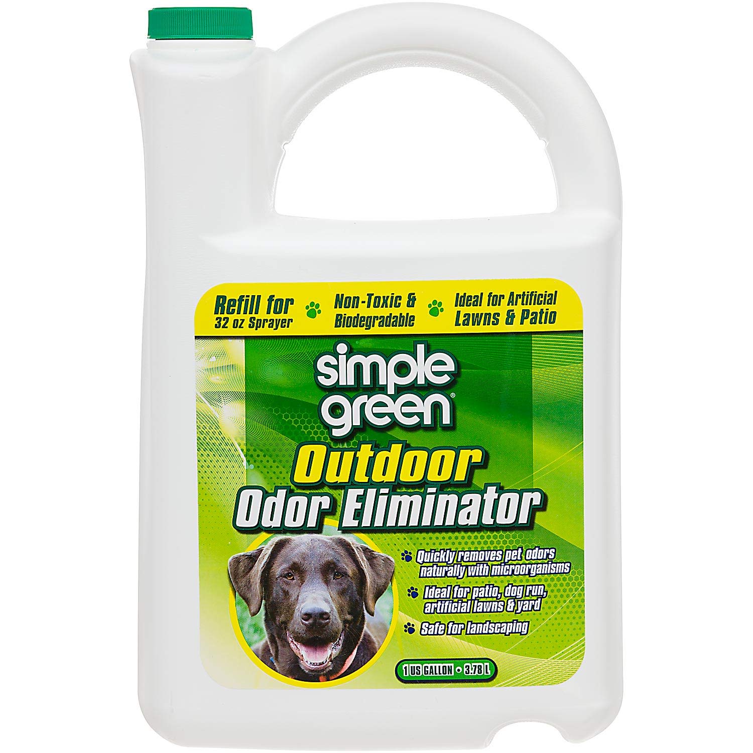 Simple Green Outdoor Odor Eliminator for Pets, Dogs, Ideal for Artificial Grass & Patio