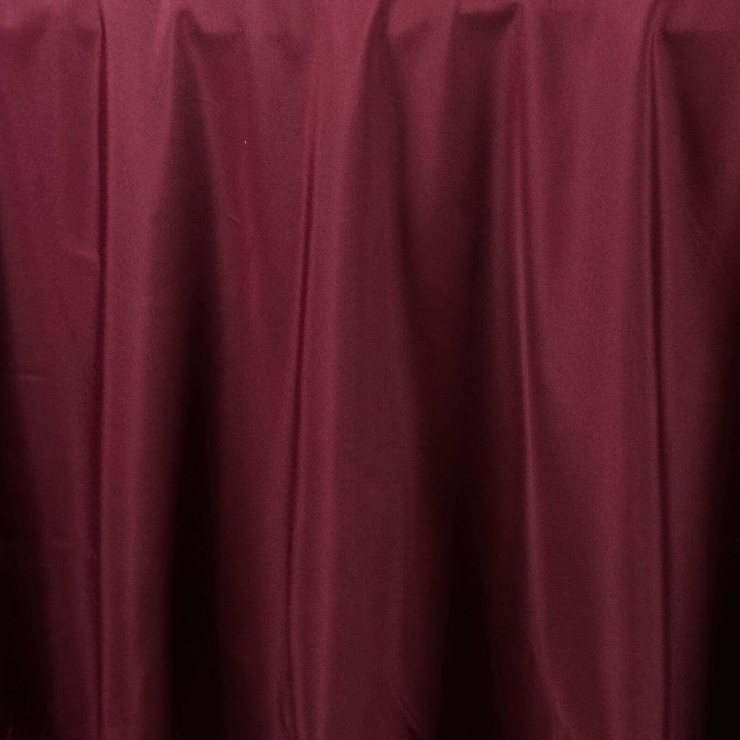 Efavormart Round Tablecloth, 120 Inch Stain & Wrinkle Resistant Washable Table Cloth, Decorative Polyester Fabric Table Cover for Banquet, Wedding, Dining - Burgundy