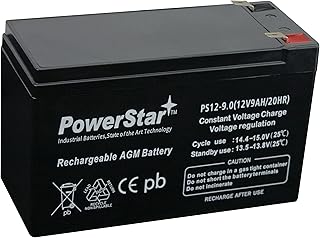 PowerStar 9Ah Replacement for SeaDoo Seascooter Dolphin Battery ZS2B ZS4B