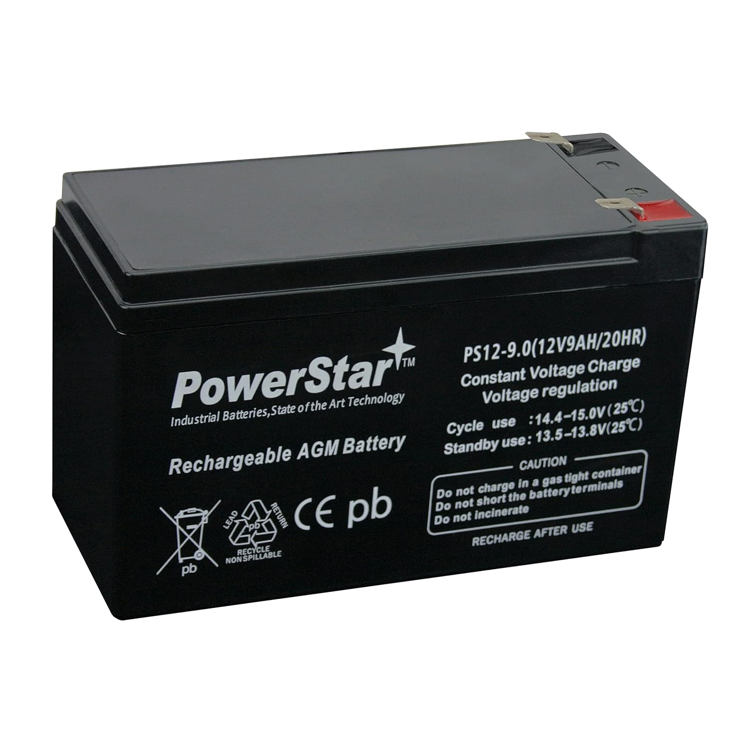 PowerStar RBC2 Replacement Battery for APC BK500MC 12V 9AH