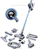 Greenote GSC60 Cordless Vacuum Cleaner 33KPa, 10 in 1 multi-accessory vacuum cleaner, Up to 40 Minutes Working Time, display with control screen, With bed brush, flexible extension hose, large Dust Chamber
