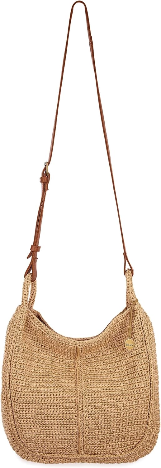 The Sak Los Feliz Crossbody Purse - Women's Leather Handbag For Everyday & Travel - Cross Body With Adjustable Shoulder Strap - Image 6