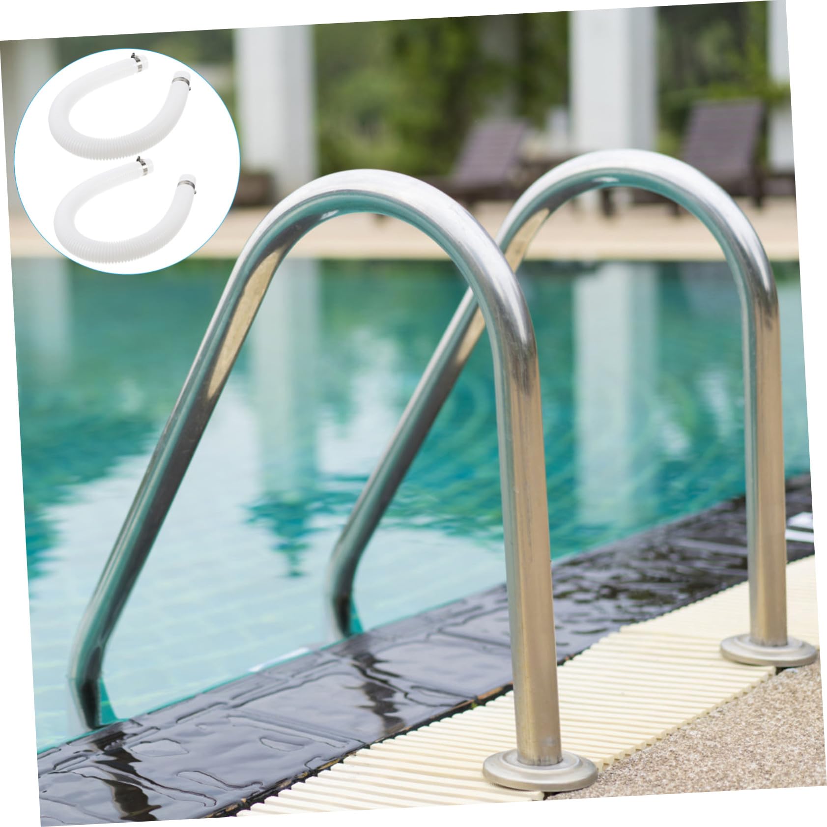Poolfilterschlauch Ersatz für Schwimmbadpumpe, Flexibler Anschlussschlauch