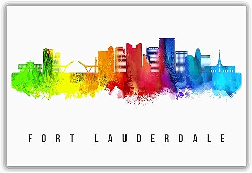 Vista 190 de Póster de Atlantic City Skyline New Jersey, pintura de paisaje urbano de Atlantic City, póster de Atlantic City New Jersey, impresión de paisaje