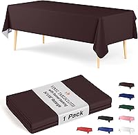 Vista 8 de Manteles de vinilo con reverso de franela, color sólido, calidad premium, impermeables.