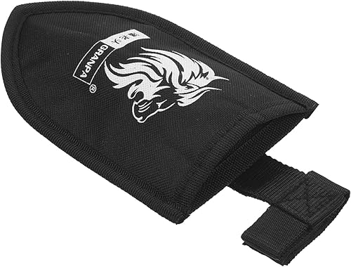 PATIKIL Bolsa de herramientas de jardín de 7 x 4 pulgadas, soporte de mano para almacenamiento de tela Oxford, para jardinería, pala, color negro