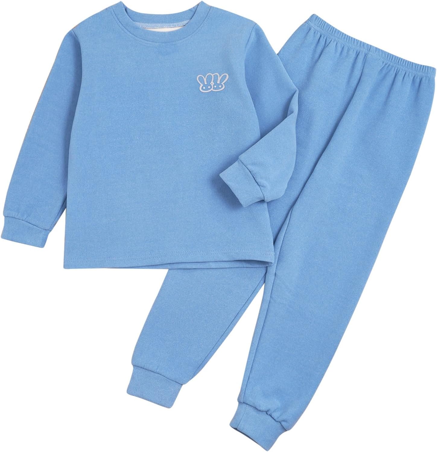 Jhaoyu Children Kids Thermal Underwear Set Winter Clothes Long Johns Shirts with Leggings 2 Piece for Girls Boys