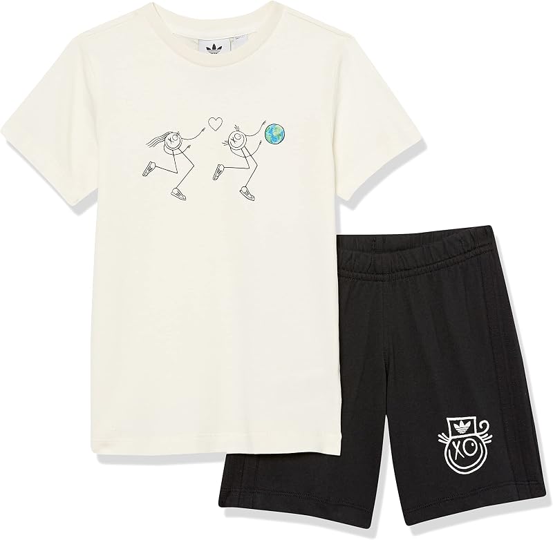 Conjunto de remera corta Baby Graphics Collab