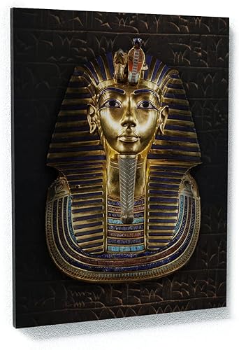 Sense Canvas Lienzo decorativo de King Tutankamón, faraón, antiguo Egipto, estatua de Dios, Tut, decoración del hogar, póster grande de 30 x 40