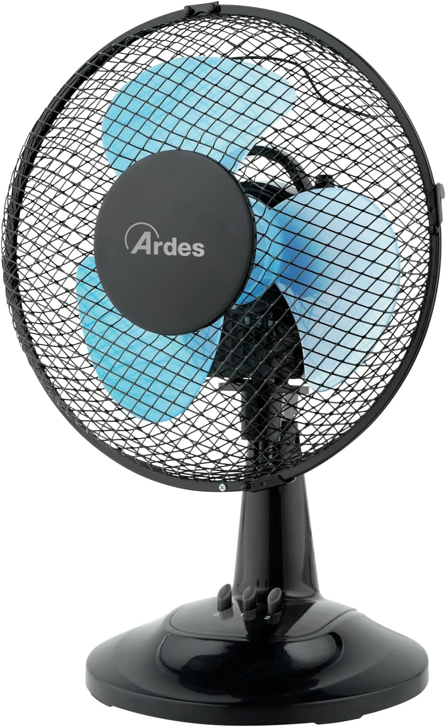 Ventilateur Mural Ardes 3 Pales Rotatives Avec Télécommande - Noir - Modèle AR5W40R Neuf