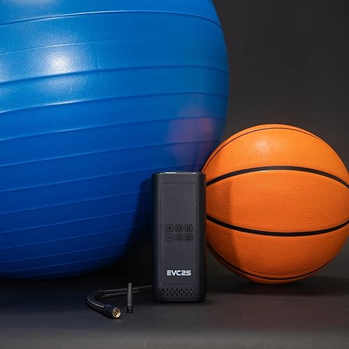 Miniatura 7 de Viair Every Vehicle Carry EVC25 - Compresor portátil recargable - Indicador LED con preajuste - Inflador de neumáticos ideal para autos compactos y