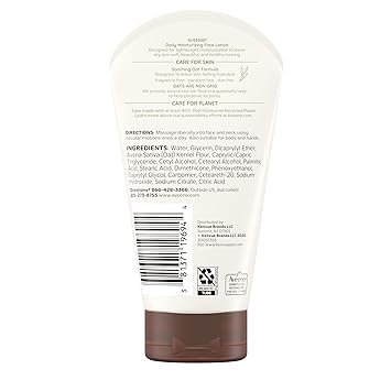 Aveeno Daily Moisturizing Face Lotion with Soothing Prebiotic Oat, Lightweight Non-Greasy Facial Moisturizer for Normal to Dry, Sensitive Skin, 24-Hour Moisture, Fragrance-Free, 5 Oz