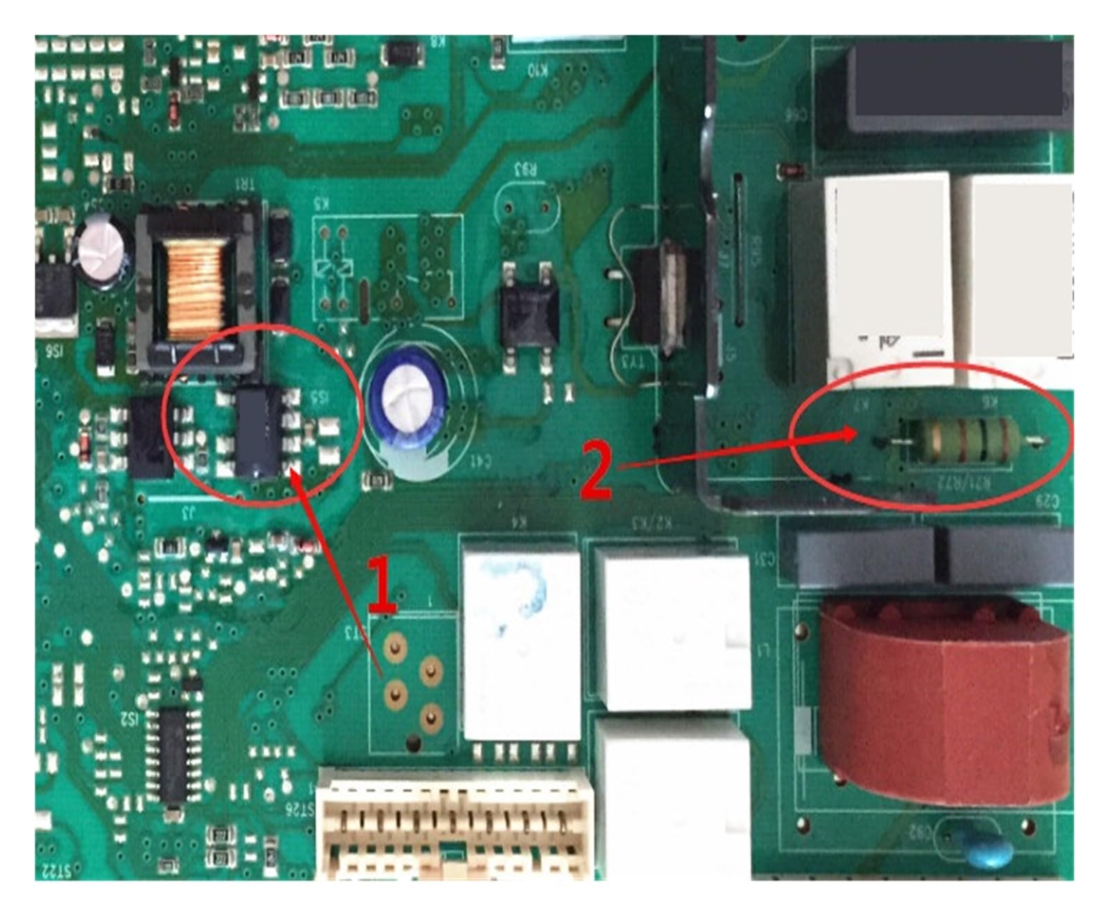 Waschmaschine Ersatzteile WS08M360TI WM10S360TI PC, motherboard Stromausfall Reparatur Teile