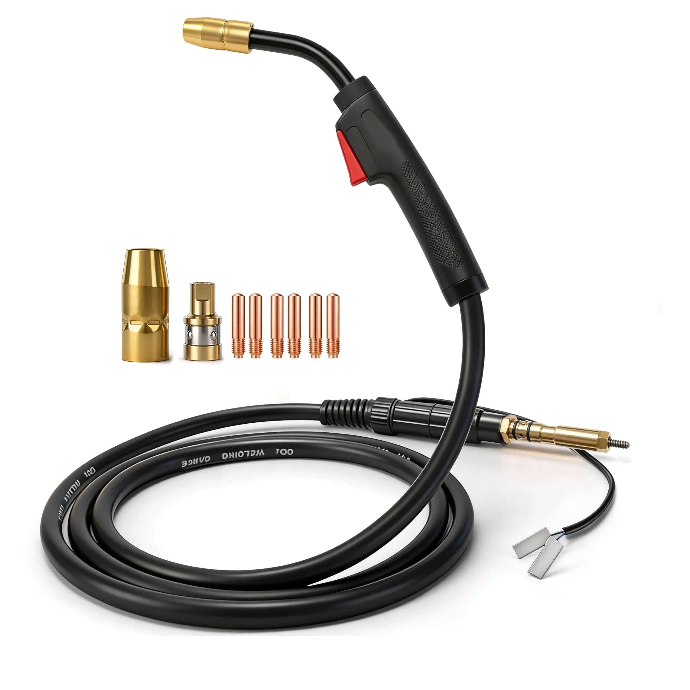 15ft MIG Gun 100A Replacement for Hobart H-10(195957) H100S2(245924) Compatible Hobart Handler 135/140/175/180/187 and Miller AutoArc XLT142 & XLT182
