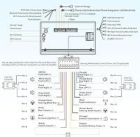 Vista 8 de ATOTO A6PF - Estéreo de coche Android de doble DIN, CarPlay inalámbrico, Android Auto inalámbrico, MirrorLink, navegación en pantalla táctil de 7