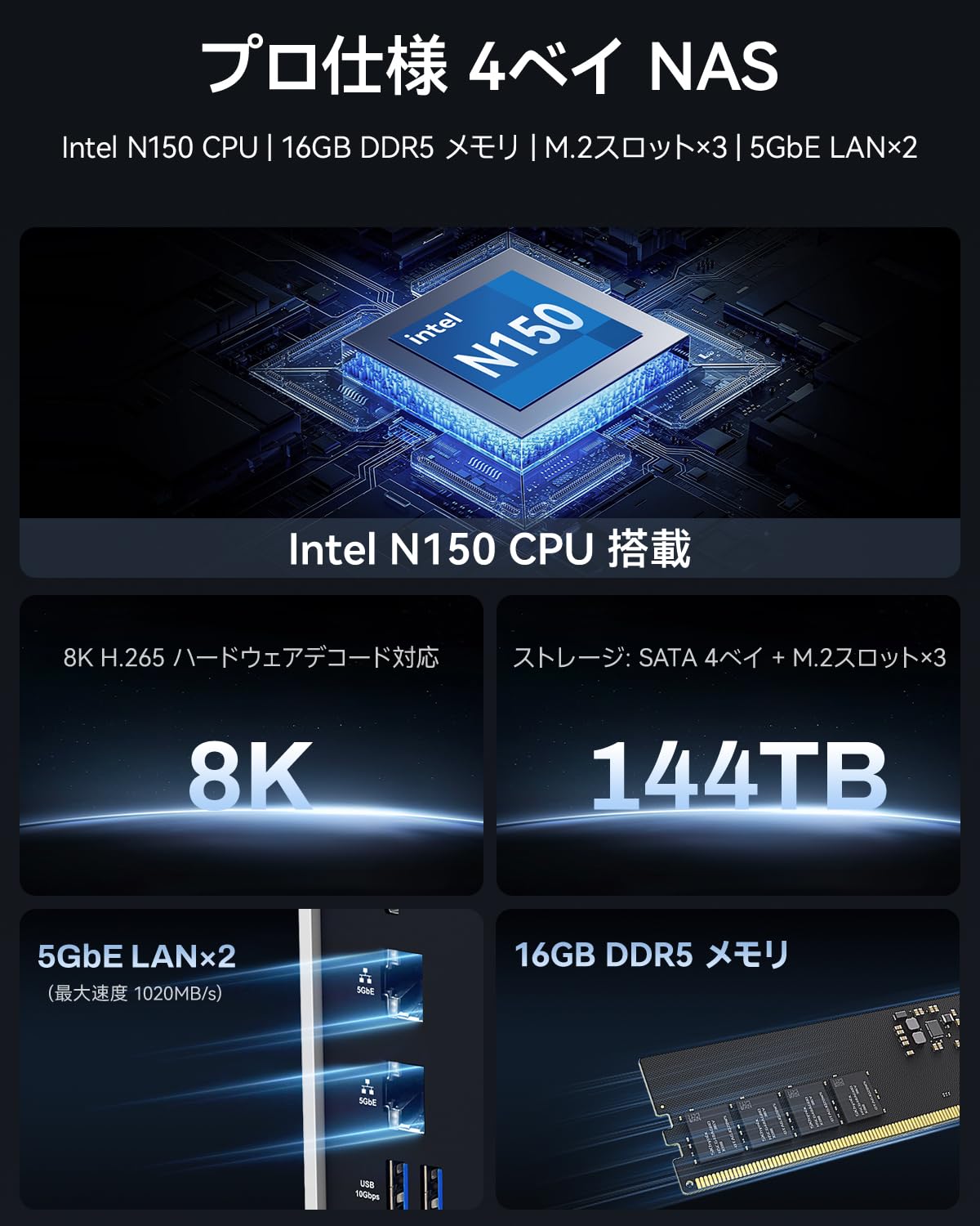 Amazon.co.jp: TERRAMASTER F4-425 Plus NASストレージ - 4ベイ Intel Amazon.co.jp: TERRAMASTER F4-425 Plus NASストレージ - 4ベイ Intel