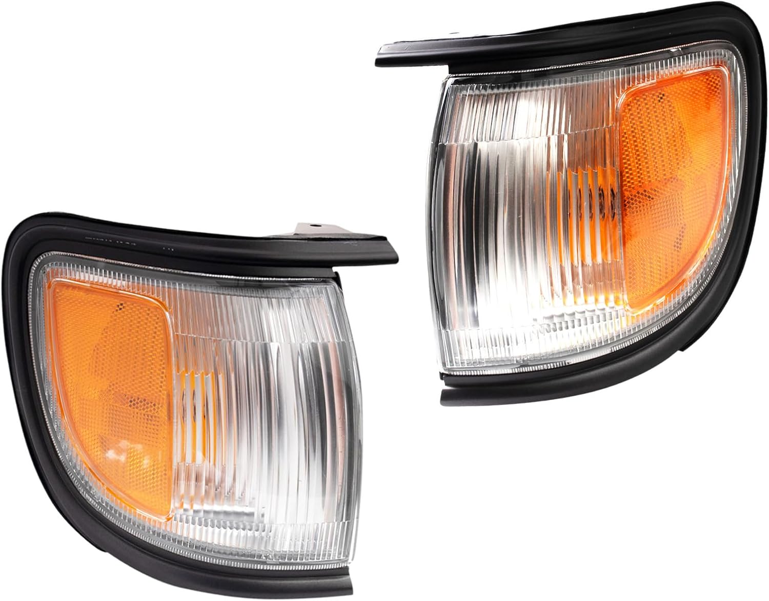 TRQ Corner Light Set Compatible with 1996-1999 Nissan Pathfinder NI2550130 NI2551130