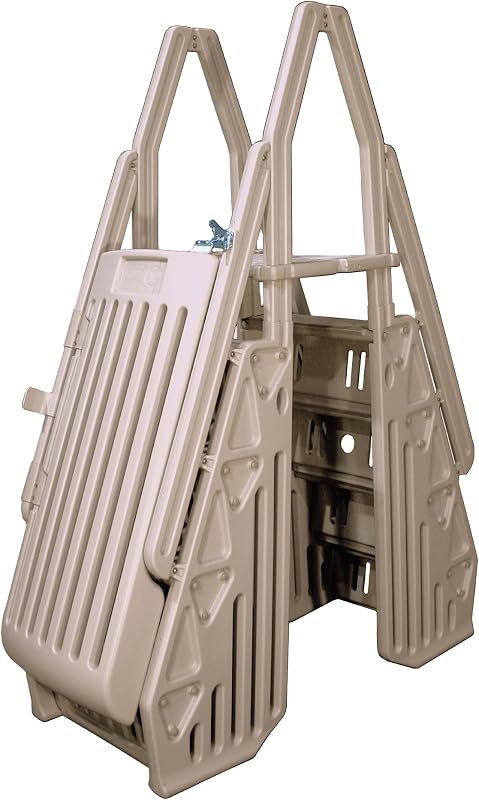 Neptune A-Frame Entry System for Above Ground Pools - Taupe