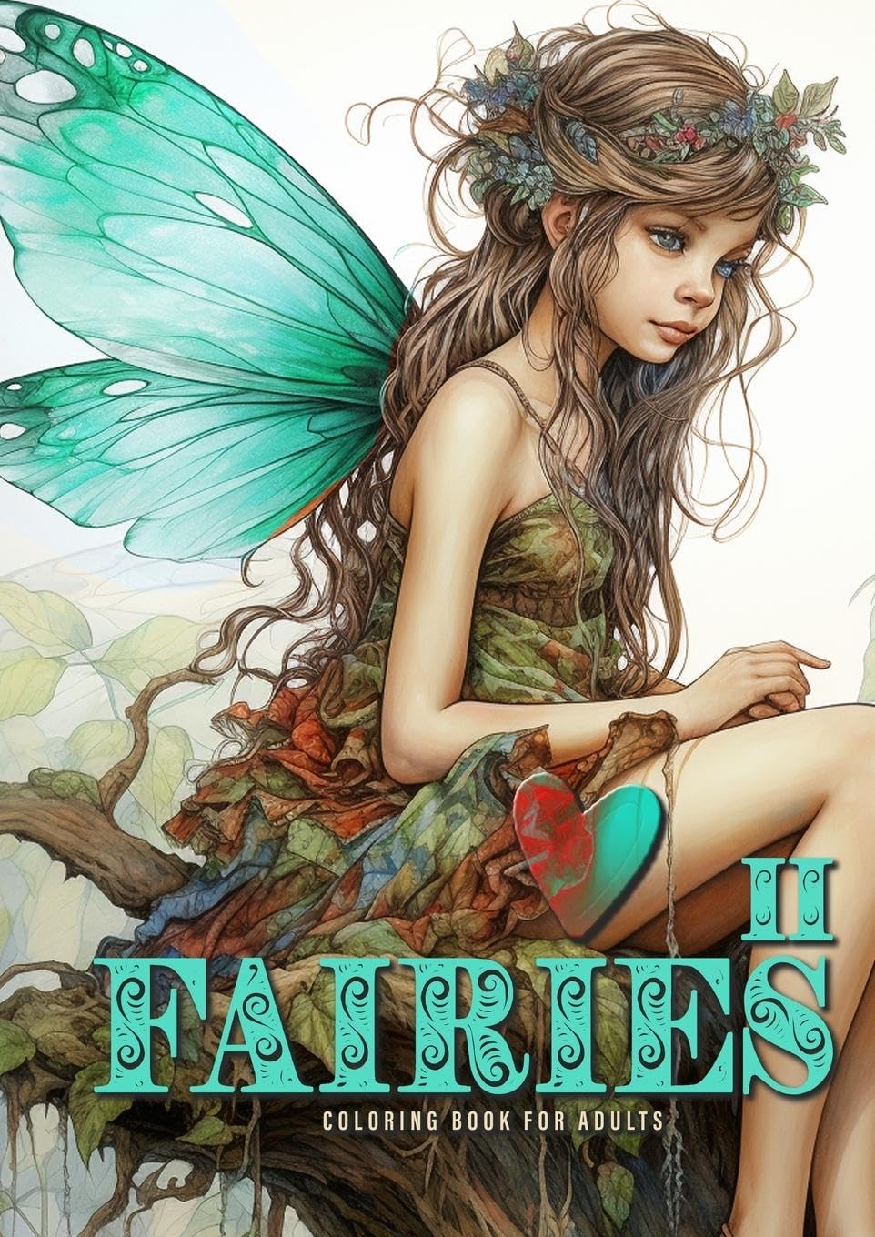 Fairies Coloring Book for Adults Vol. 2: Fairies Coloring Book ...