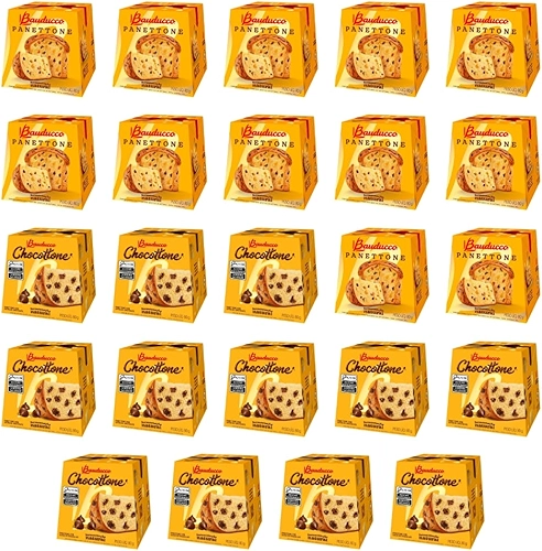 Kit 24 Mini - 12un Panettones 80g E 12un Chocottones 80g