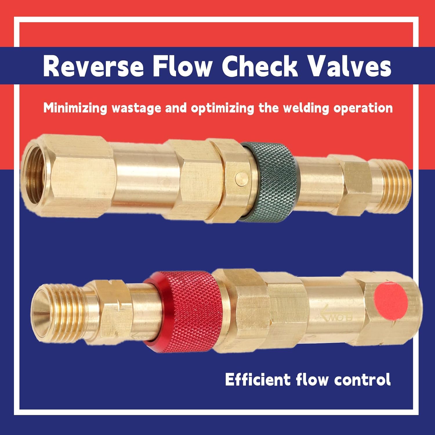 QDB30 Regulator to Hose Quick Connect Set with Check Valve for Torch Welding Brass Fittings 312-QDB30
