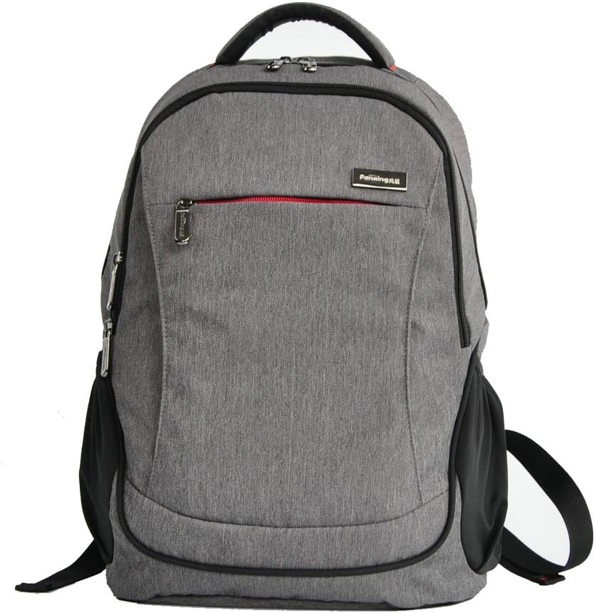 YuHan Oxford Baby Diaper Bag Nappy Backpack Change Pad Insulation Bag Fit Stroller Grey