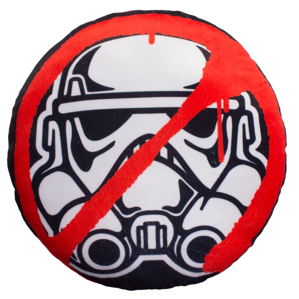 Character World Red Disney Star Wars Rebels Tag Shaped Cushion