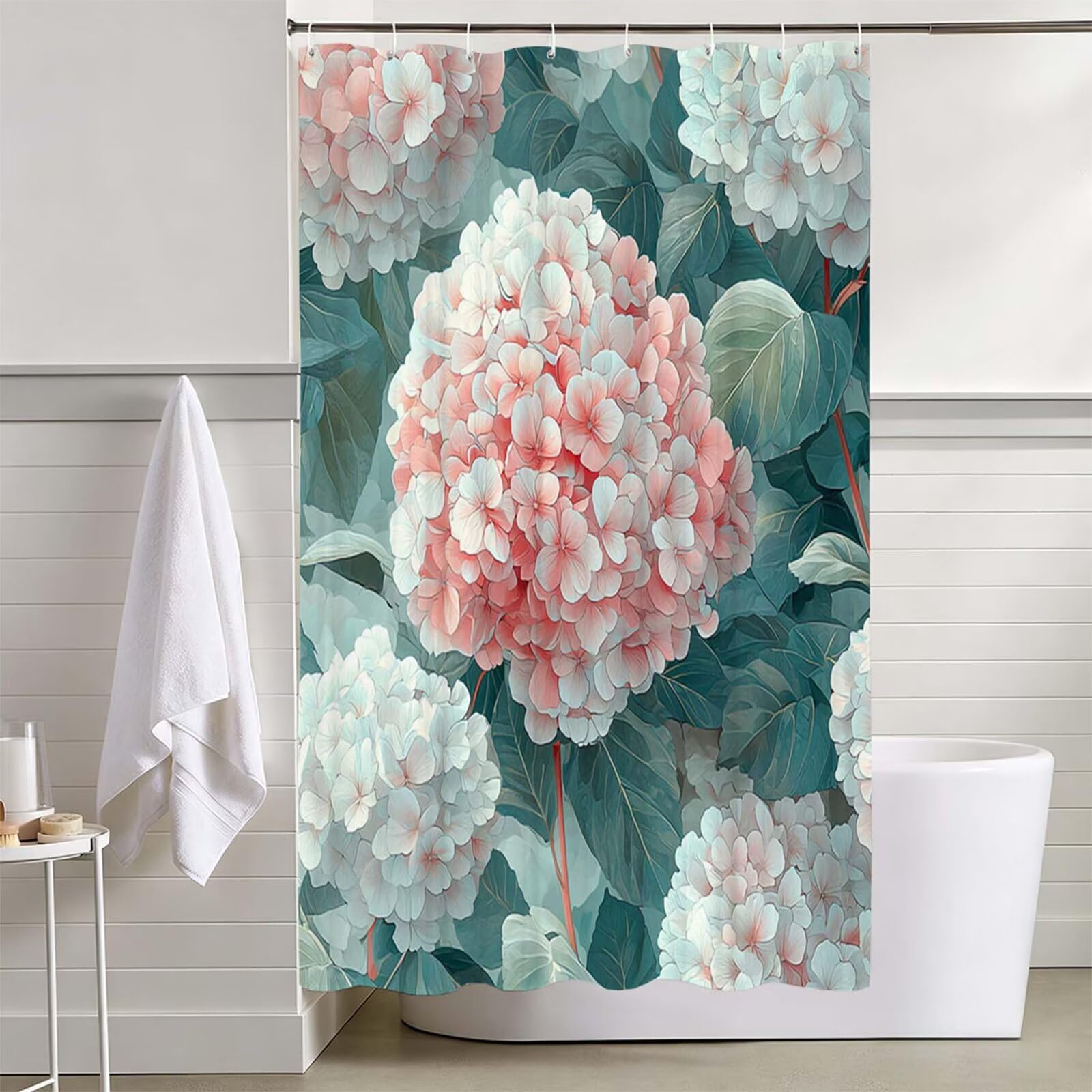 Tenda Doccia blu, Tende per Doccia Extra Lunga 160x200cm L-84