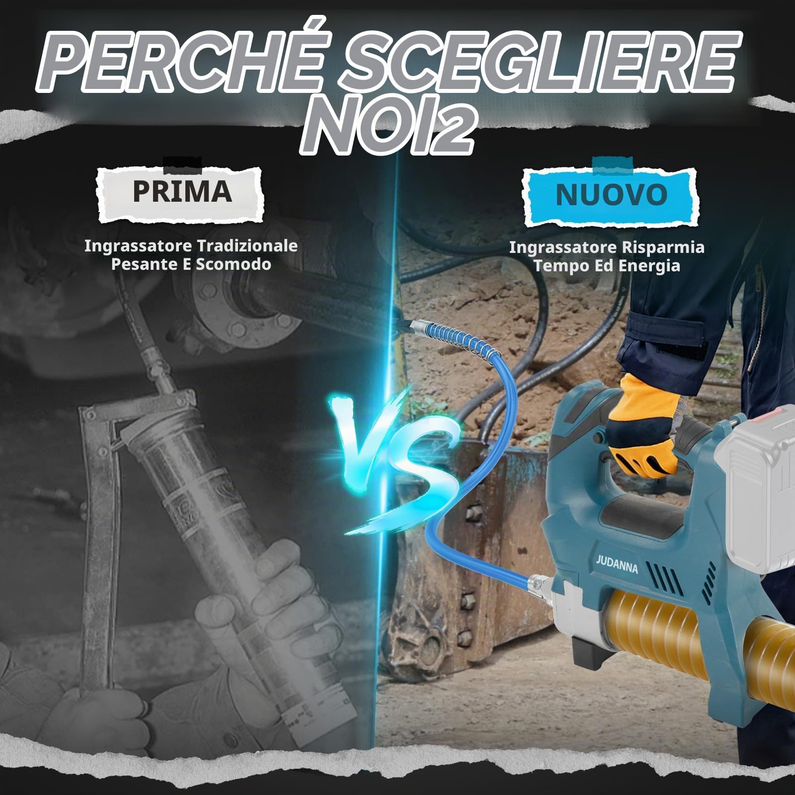 Sgrassatore a batteria per batteria Makita da 18 V, 12000 psi, 160 g/min | Sgrassatore elettrico a batteria da 18 V, motore senza spazzole, indicatore LED, per macchine pesanti (senza batteria)