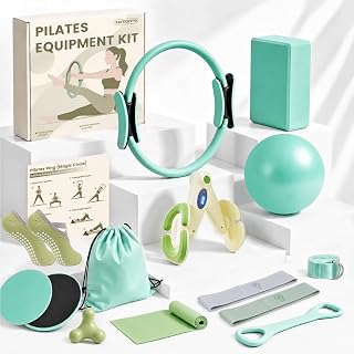 Pilates Kit for Women, At Home Equipment Set for Full Body Workout