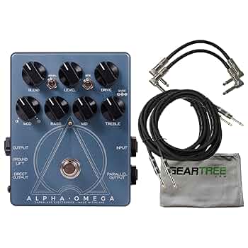 Darkglass Alpha Omega Bass Pre-Amp and Overdrive Pedal w