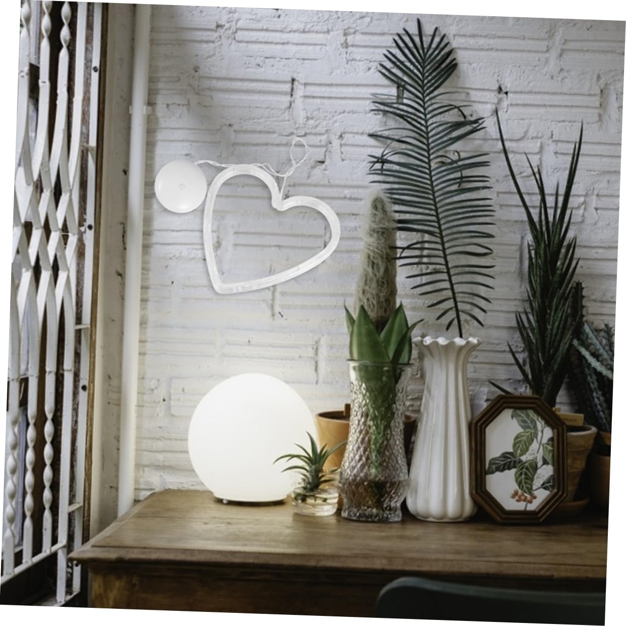 DOITOOL 12pcs Led Cup Hanging Lights Heart-Shaped Decor for Christmas Weddings and Parties Battery Operated Eye-catching Ambiance for and Rooms