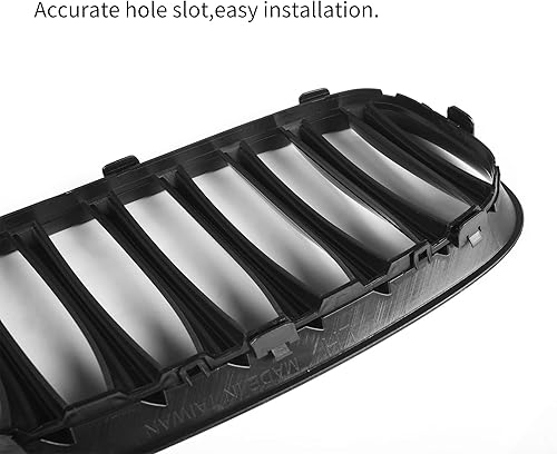 Miniatura 5 de Rejilla E89, 1 listón ABS brillante negro frontal de repuesto para Z4 E89, 2009-2016