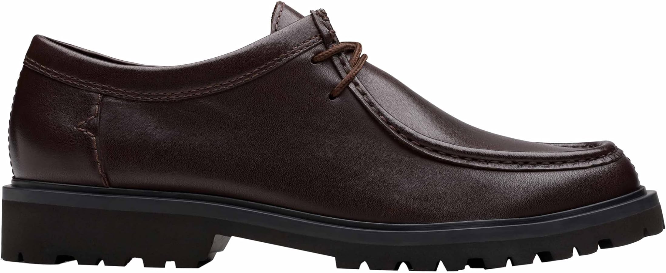 Amazon.com | Clarks Men's Berwick Seam, Brown Leather, 8 US
