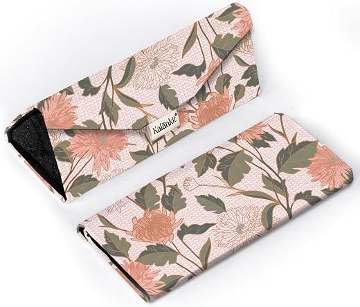 Kalankit Sunglass Pouch | Portable Eyewear Specs Case Cover, Sunglass Pouch | Trifold Sunglass Cover | Spectacle Box, Birt...