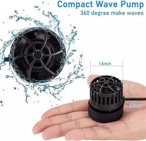 Miniatura 2 de Mini bomba de acuario fabricante de ondas para acuario conector de alimentación USB 530gph (2000LH) bomba de agua de circulación 5 W DC 5 V con