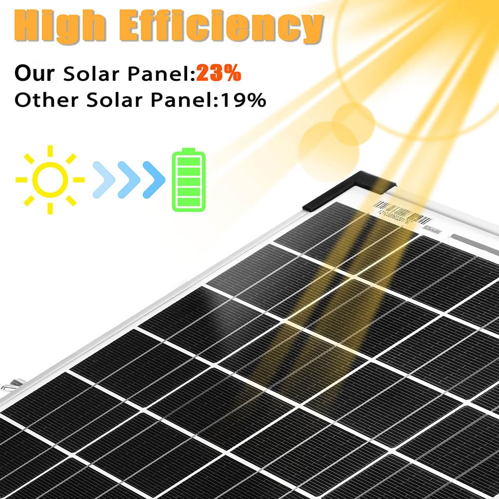 Solar Autobatterie Ladegerät 12V 20W Solarmodul IP67 wasserdichtes Solarpanel tragbares SAE-Anschlusskabel für Auto, Boot, Motorrad, Anhänger,Wohnmobil,RV Marine