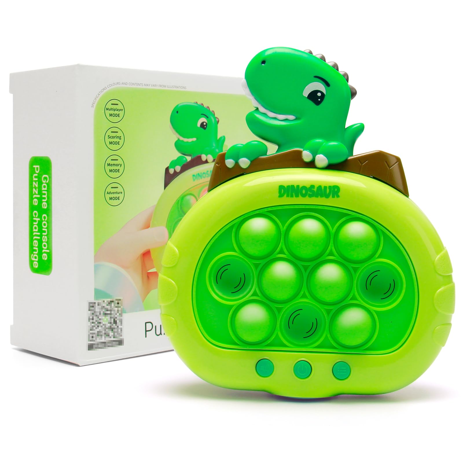 Quick Push Burbujas – Juego Electrónico Pop It Con 4 Modos, Luces Y Sonidos Para Niños Y Adultos (Modelo Mario)