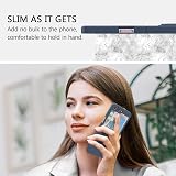 UEEBAI Silicone Case with Ring for Samsung Galaxy Z Flip 5 5G, Lightweight Foldable Slim Case Shock Absorption Slim Cover with Ring 360 Degree Rotation Stand Protective Cove - Sapphire Blue - 2