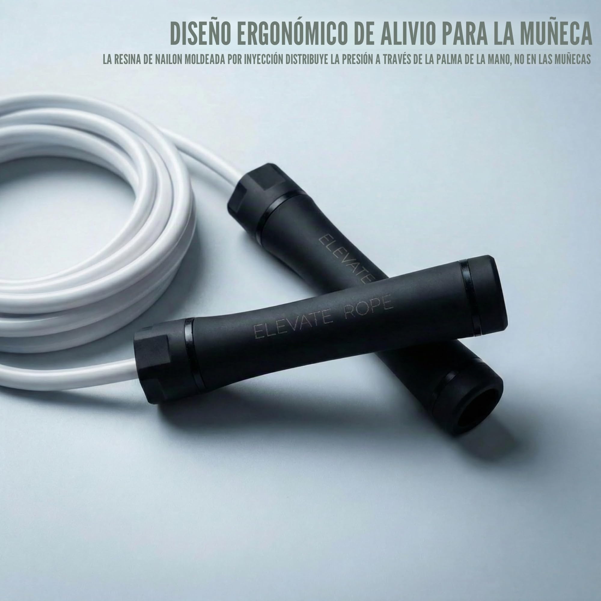 Elevate Rope Comba Lastrada 10mm 0,5kg - Cuerda de Saltar Fuerza Crossfit