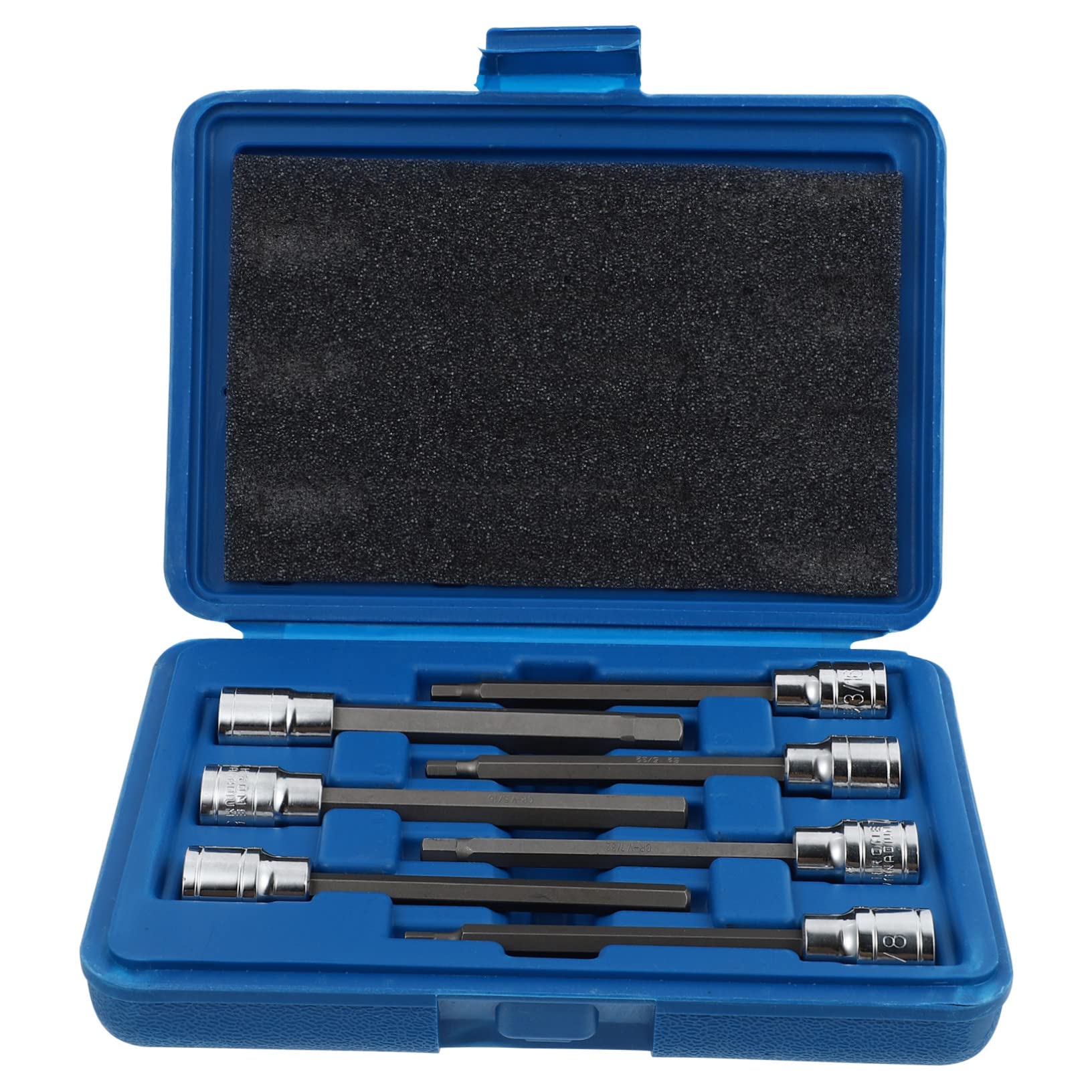Jeu de outils de clé à douille Homoyoyo avec embouts longs et adaptateur de wrench drill bit
