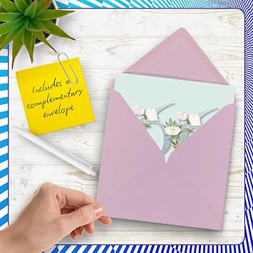 Stuff4 66th Birthday Cards for Women, Fancy Floral Flowers