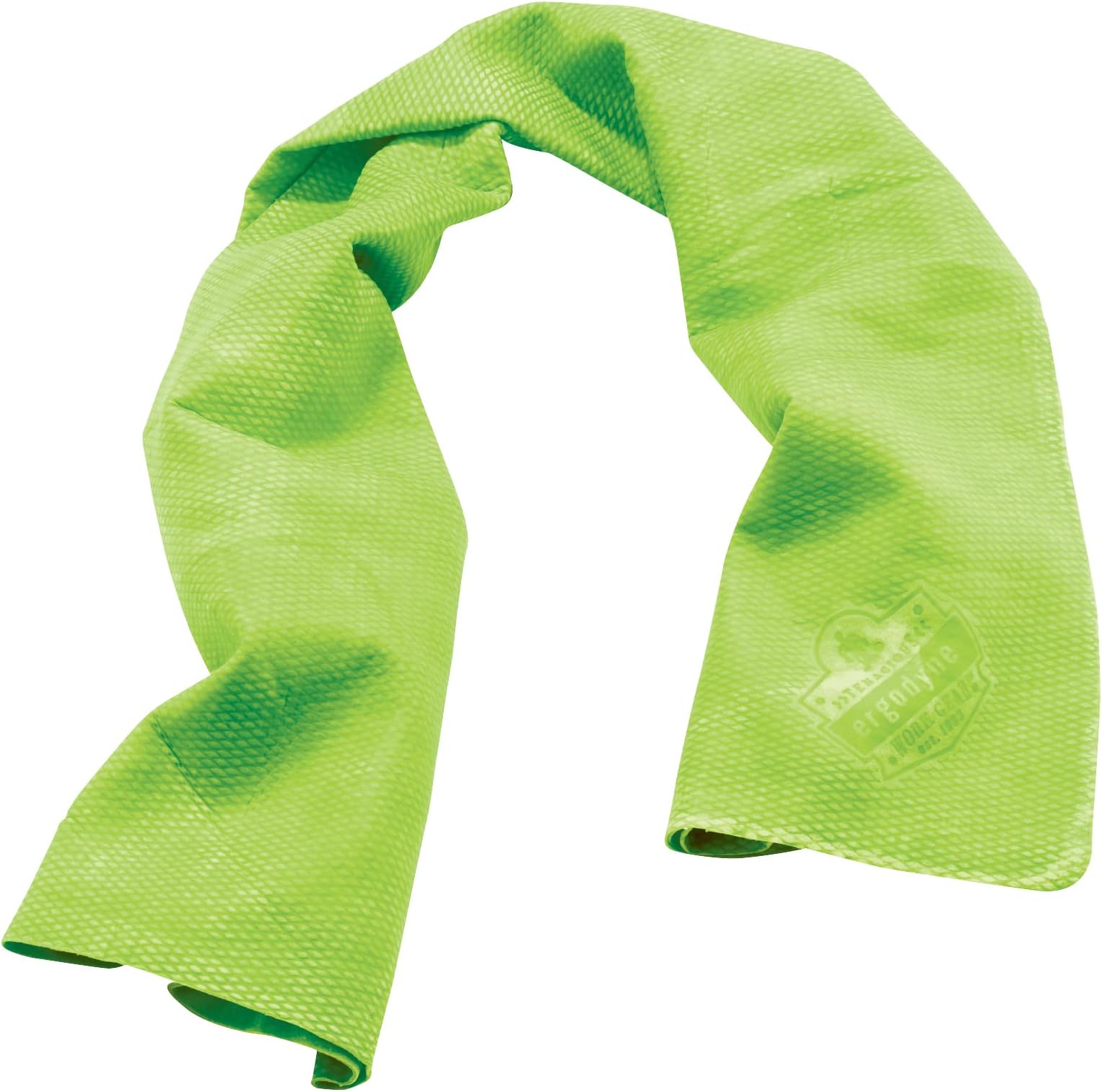 Ergodyne Chill-Its 6602 Evaporative Cooling Towel, Lime