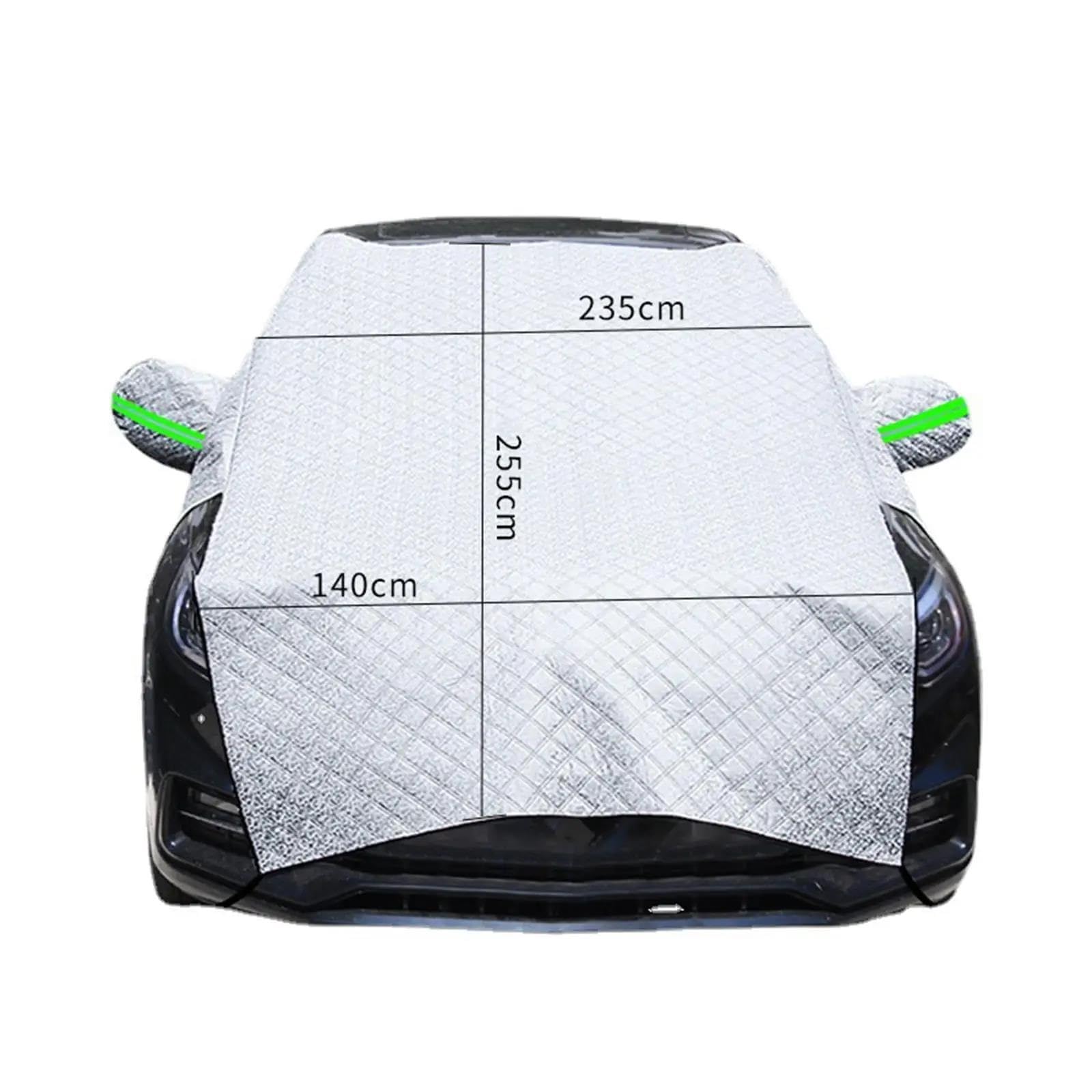 Housse de Protection pour Pare-Brise Couverture Neige pour Pare-Brise Voiture Accessoires Automobiles Pare-Soleil Coupe-Vent pour Fenêtre Avant Protection Pare Brise Hiver
