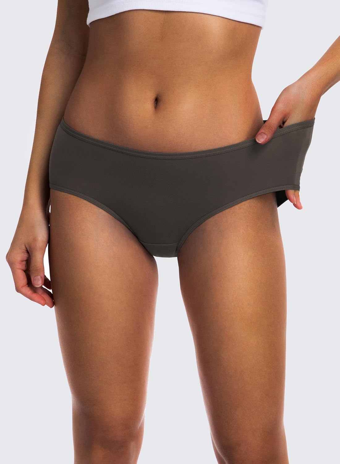 MIRITY Bamboo Rayon Hipster Panties Briefs for Women 7-Pack - Soft, Breathable, Stretchy Comfort Fit - Image 6