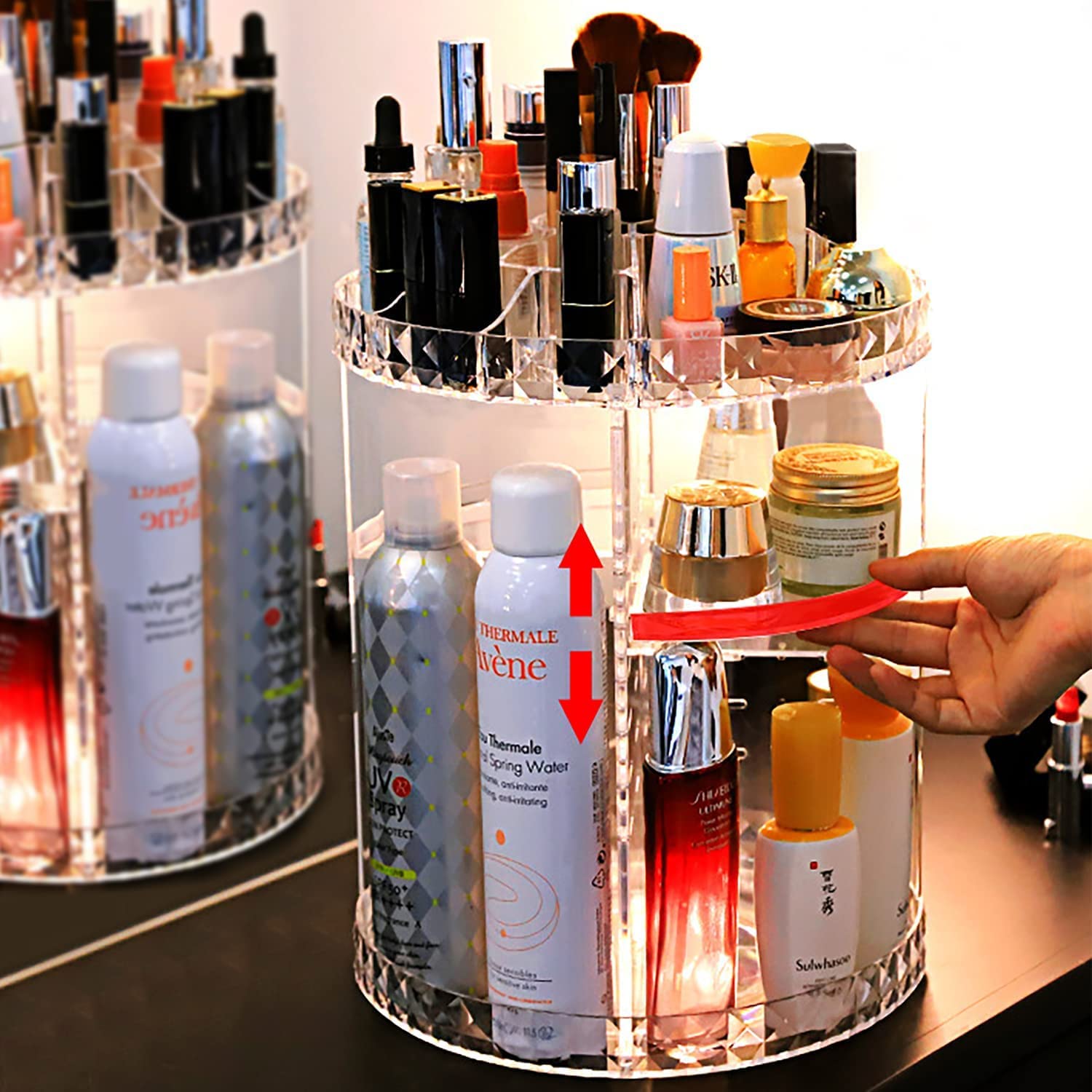 JessLab Organisateur de Vernis à Ongles, avec Plateau à Vernis et Support Acrylique pour Liquide, Étagère Économisatrice d'Espace pour Salons Professionnels et Usage Domestique, Gris, 5 Niveaux JessLab Organisateur de Vernis à Ongles, avec Plateau à Vernis et Support Acrylique pour Liquide, Étagère Économisatrice d'Espace pour Salons Professionnels et Usage Domestique, Gris, 5 Niveaux