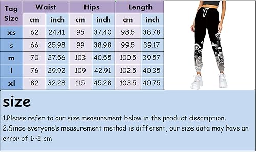 Vista 2 de joysale Women Sweatpants Winter Warm Casual Pants Athletic Joggers with Pockets