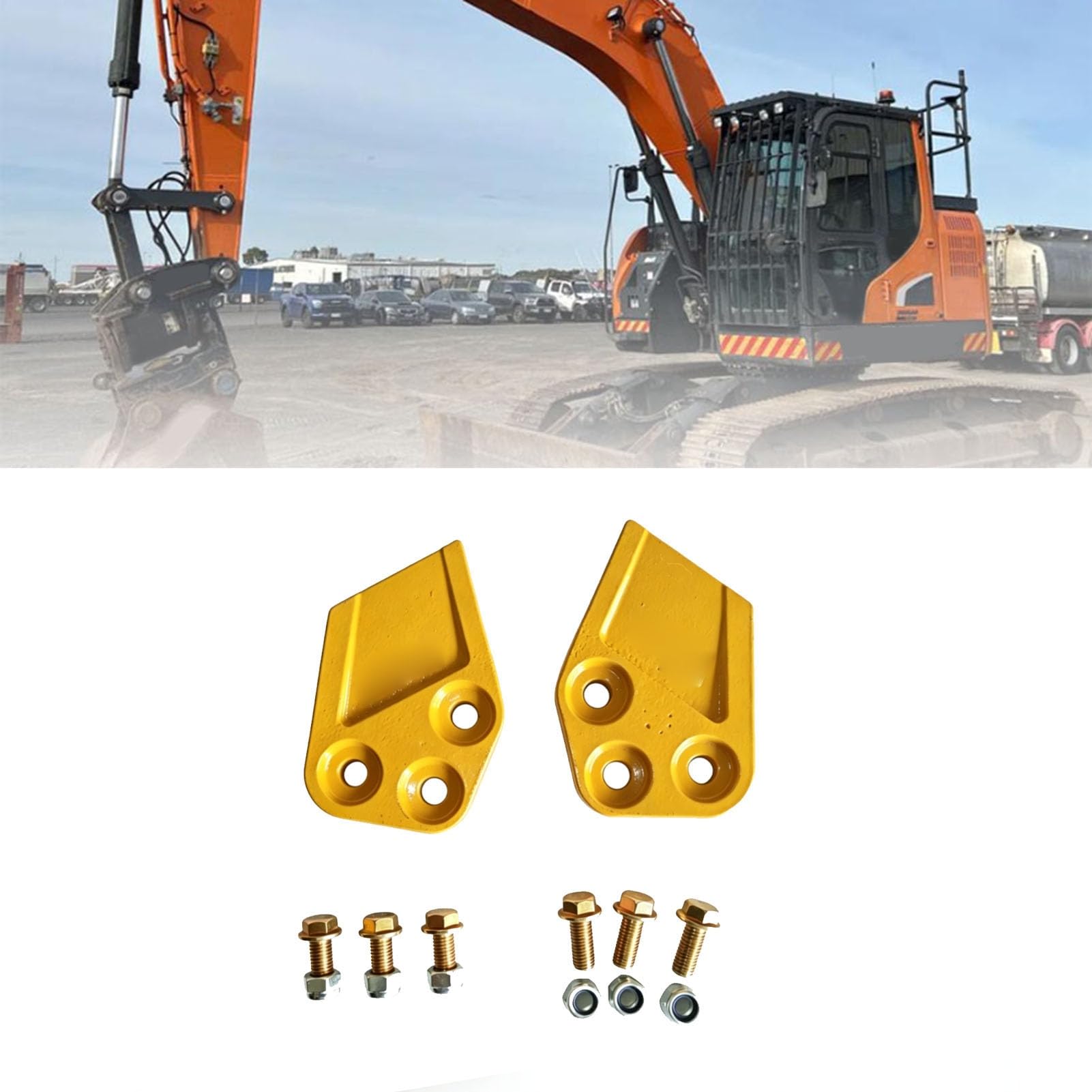 Jectse Bagger Zähne, Langlebiger Baustahl